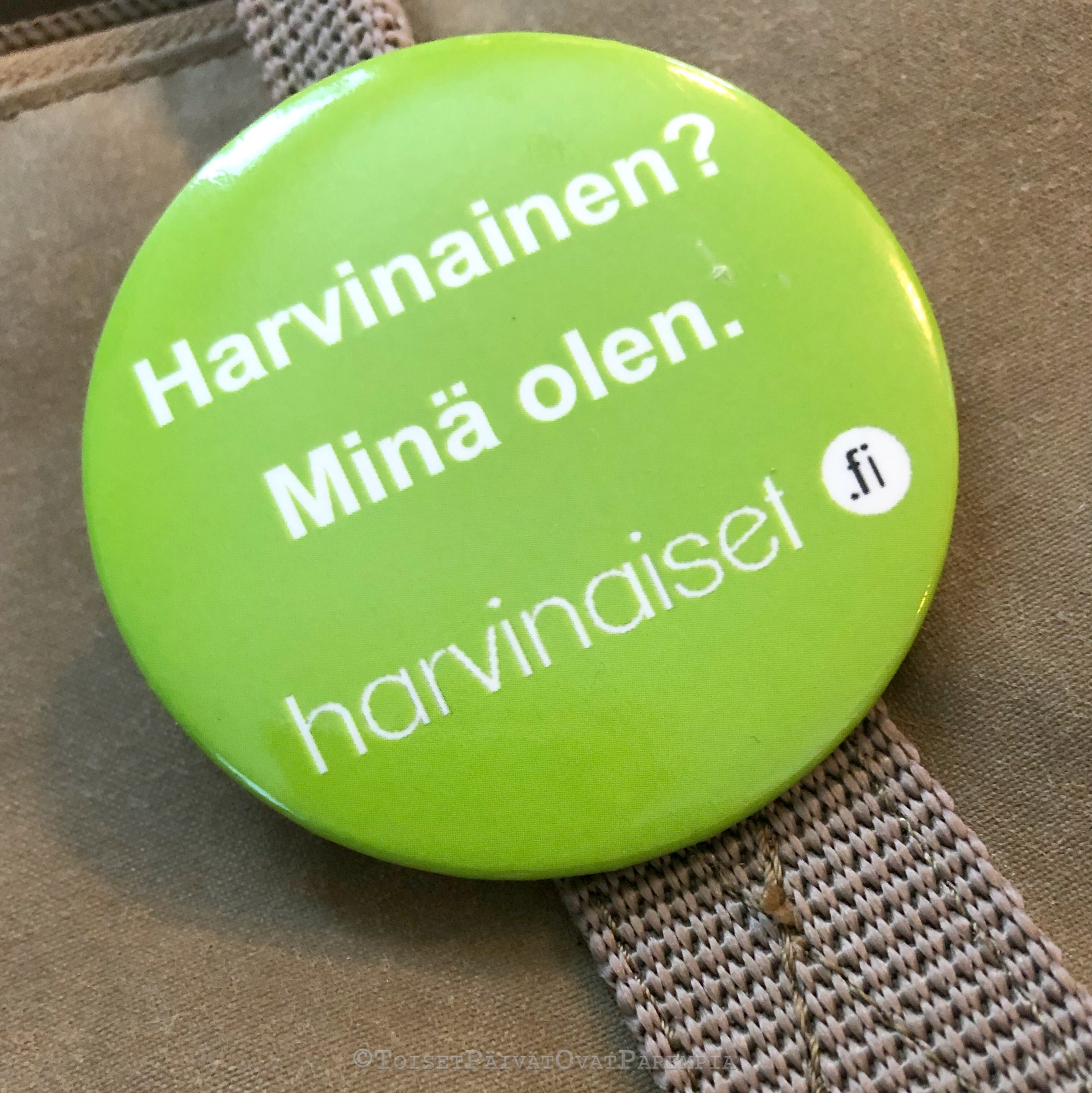 Harvinainen? Minä olen. harvinaiset.fi